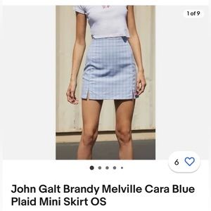 John Galt California Brandy Melville size SMALL pencil skirt.